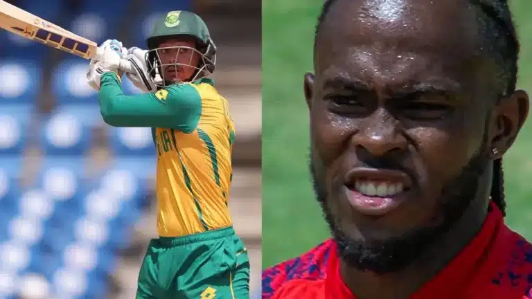 Watch: Quinton de Kock destroys Jofra Archer as England star concedes 21 runs in one over