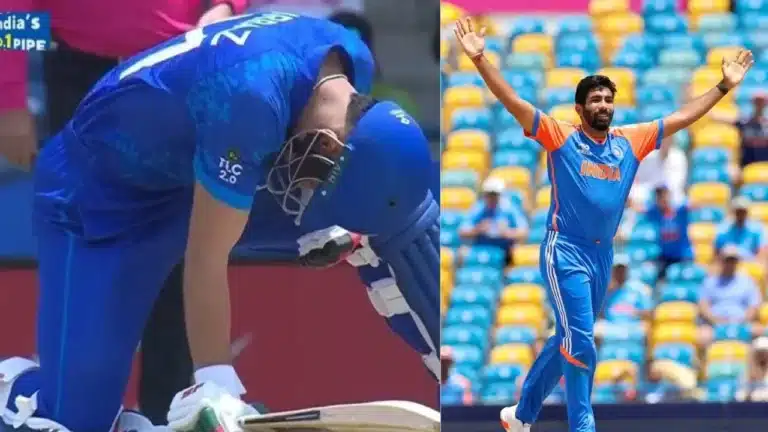 Watch: Rahmanullah Gurbaz’s ‘I’ll hit them’ comment backfires as Jasprit Bumrah shows him his place;  he brings the batter to his knees