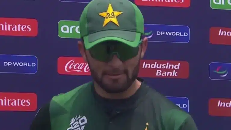 Watch: Shaheen Afridi becomes a joke;  The interview turns into a comedy show as Pacer talks about bowling when asked about a collision.