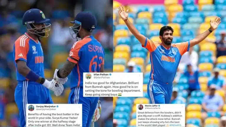 "Jasprit Bumrah is incomparable" – Twitter elated as India beat Afghanistan by 47 runs in T20 World Cup 2024