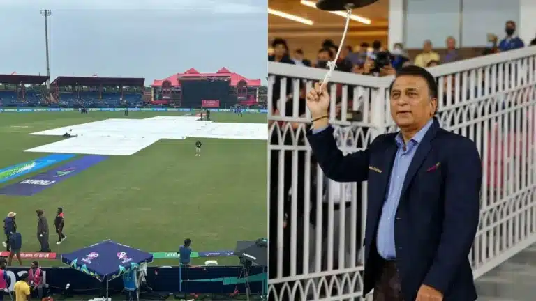 "You just can’t cover the field…" – Sunil Gavaskar slams ICC after India vs Canada abandoned