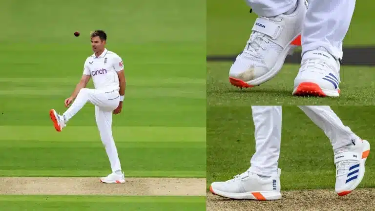 James Anderson’s special shoes in the final fitting add extra spark to the emotional farewell