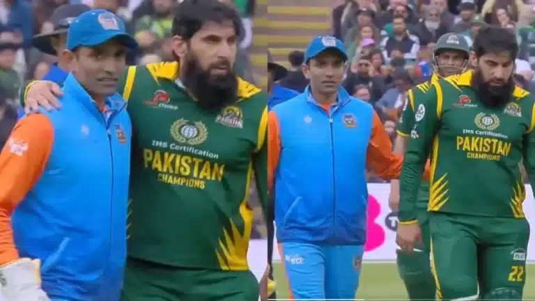 Watch: Robin Uthappa’s act of sportsmanship for Misbah-ul-Haq steals the show in WCL 2024 final