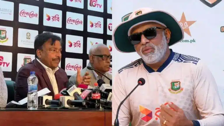 BCB Chairman Faruque Ahmed openly threatens Chandika Hathurusingha, says "We can find someone better"