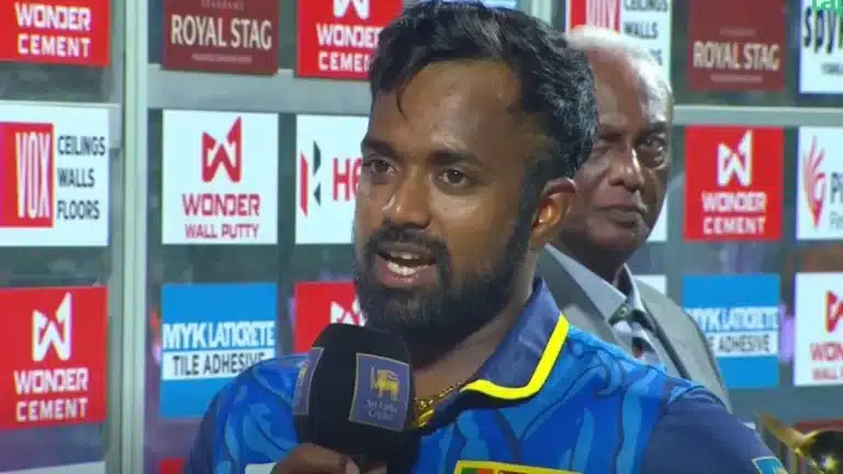 ‘It was amazing’: Charith Asalanka credits Jeffrey Vandersay for Sri Lanka’s epic win over India in second ODI