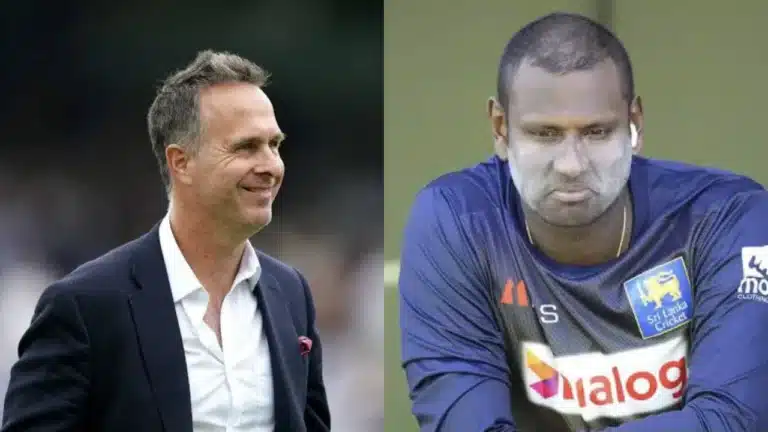 Michael Vaughan admits England cheated in Manchester Test after explosive Angelo Mathews allegations