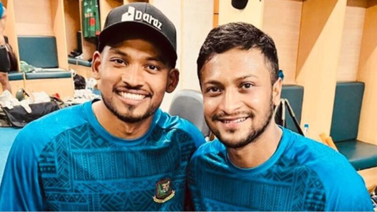 Najmul Hossain Shanto Shakib Al Hasan