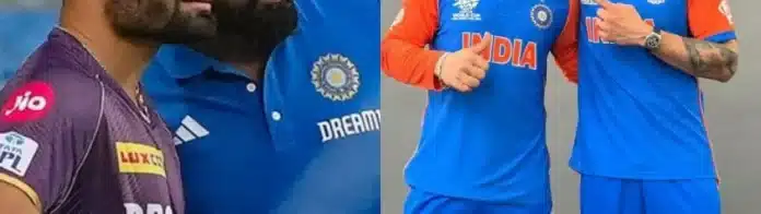 Rinku Singh, Rohit Sharma, Virat Kohli