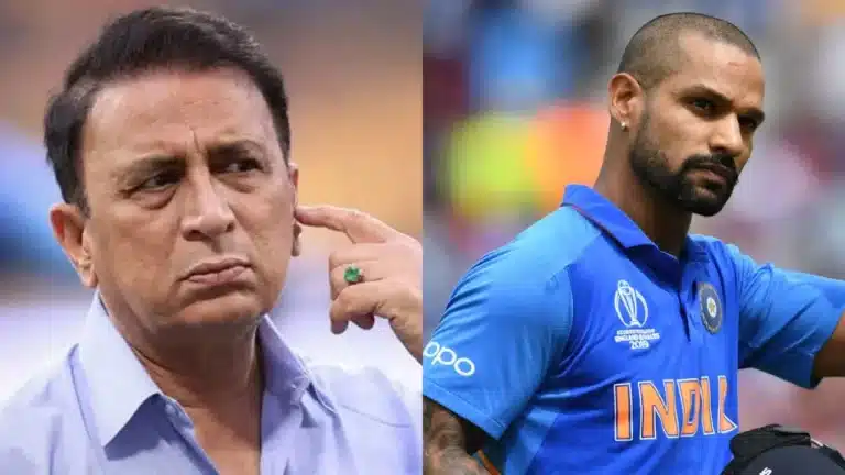 Sunil Gavaskar reveals the colossal reason behind Shikhar Dhawan’s retirement