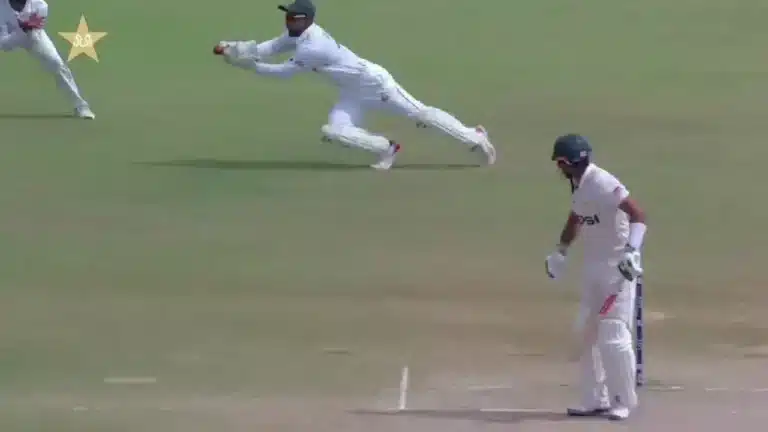 Watch: Babar Azam avoids the humiliation of two consecutive defeats thanks to crucial help from Litton Das