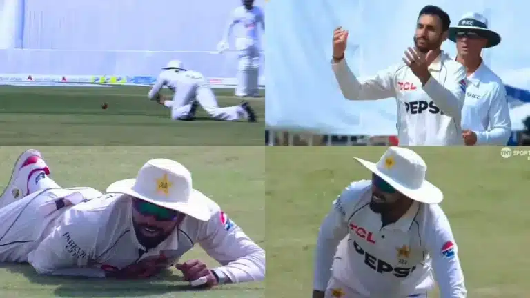 Watch: Babar Azam drops Dolly ‘intentionally’ and laughs heartily in PAK vs BAN first test