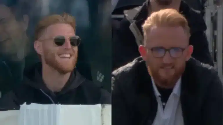 Watch: Ben Stokes shares a funny moment with his England lookalike at Old Trafford