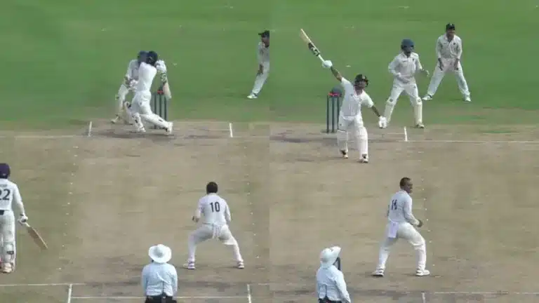 Watch: Ishan Kishan shows his class to BCCI, hits back-to-back sixes to reach stunning century in Buchi Babu Tournament