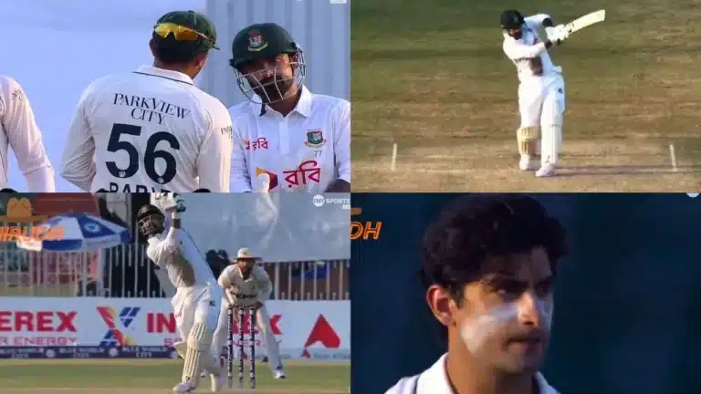 Watch: Litton Das makes Babar Azam pay for sledding, brutally attacks Naseem Shah