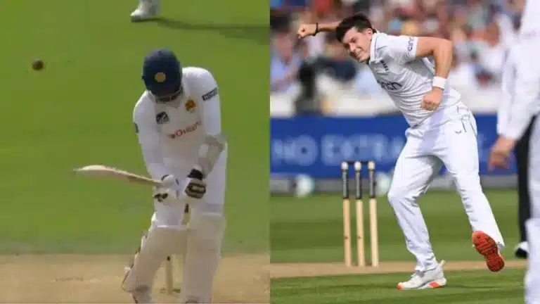 Watch: Matthew Potts mistakes Angelo Mathews for Jaffa in stunning over at Lord’s