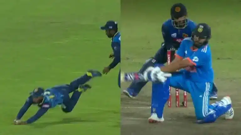 Watch: Pathum Nissanka’s stupendous catch ends Rohit Sharma’s fantastic innings in 2nd IND vs SL ODI