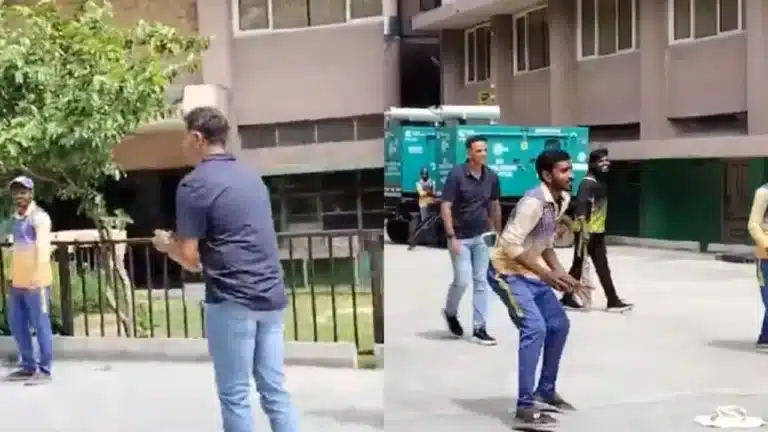 Watch: Rahul Dravid transforms into a bowler after quitting his job as India’s head coach