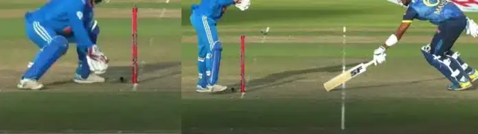 Rishabh Pant blunder behind the stumps