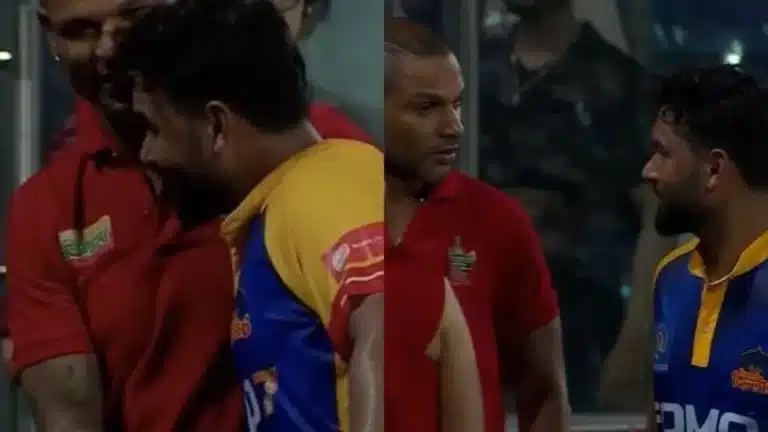 Watch Shikhar Dhawan and Rishabh Pant bond in DPL 2024 opener