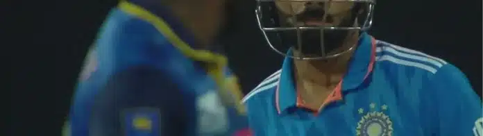 Virat Kohli, Asitha Fernando