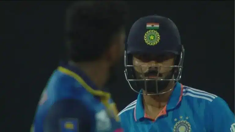 Watch: Virat Kohli and Asitha Fernando exchange death glares after pacer’s attempt to take on Indian great