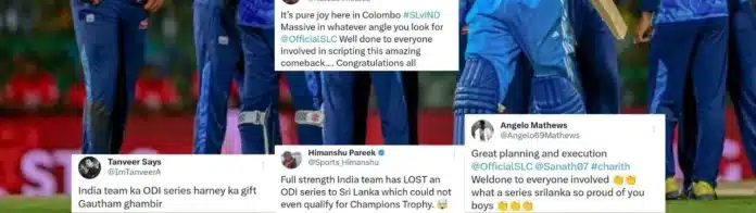 India vs Sri Lanka