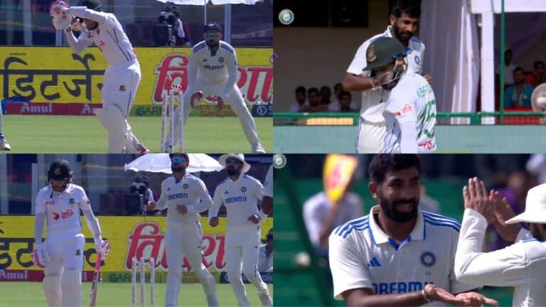 Watch: Jasprit Bumrah cleans Mushfiqur Rahim with a peach