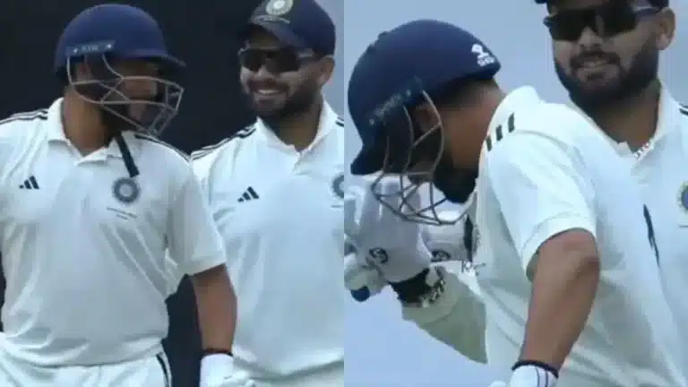 Watch: Rishabh Pant gets physical with Kuldeep Yadav, drags him by helmet