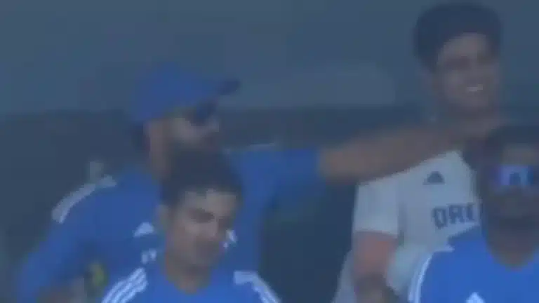 Watch: Rohit Sharma physically attacks Shubman Gill in front of Virat Kohli