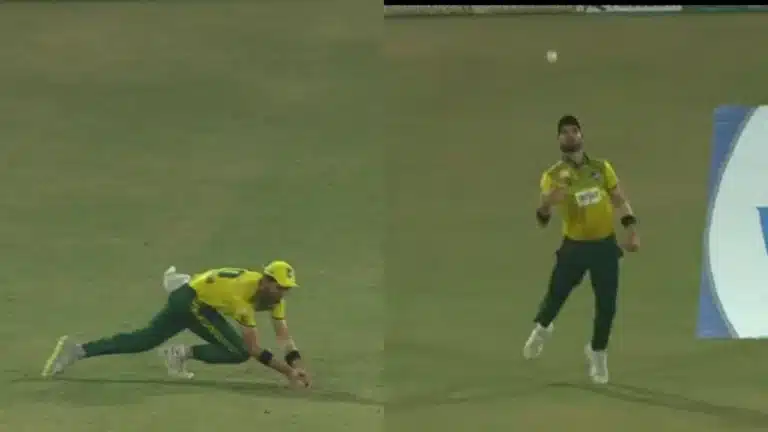 Watch: Shaheen Afridi takes exceptional catch to dismiss Mir Hamza in Champions Cup 2024