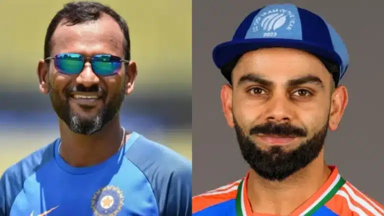 "I told Virat Kohli that you are not from Earth."- R Sridhar reveals an interesting story