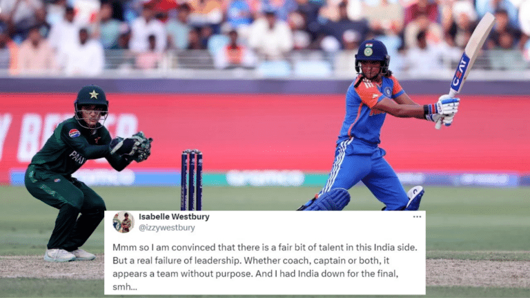 Harmanpreet Kaur’s Indian team criticized as ‘purposeless team’ after lazy chase against Pakistan in Women’s T20 World Cup