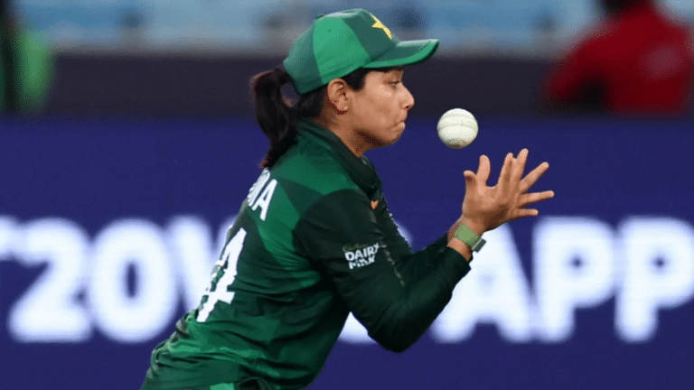 India’s semi-final hopes sink after Pakistan drop eight catches in Women’s T20 World Cup match against New Zealand