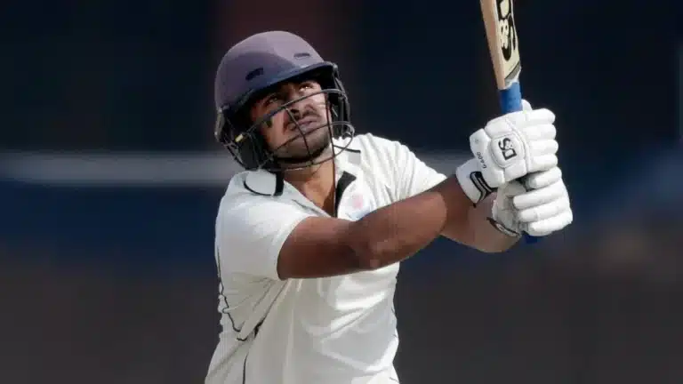 Jammu & Kashmir batsman hits first Ranji Trophy double century in 2024-25 season