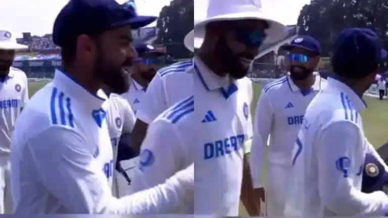 Look: "Shawl behen***d": Virat Kohli shockingly insults his own teammates during Kanpur Test