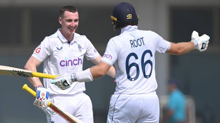 Where do Joe Root and Harry Brook rank in the list of top partnerships in Test Cricket?