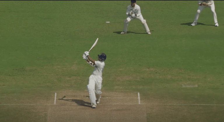 Yashasvi Jaiswal sets the tone with a huge six off Tim Southee off the second ball of the innings. [WATCH]