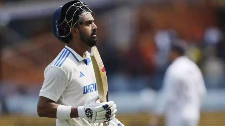 "KL Rahul found the worst ball to get out"- Twitter criticizes Indian batsman after horrible outing against New Zealand