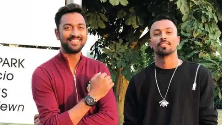 Krunal Pandya and Hardik Pandya