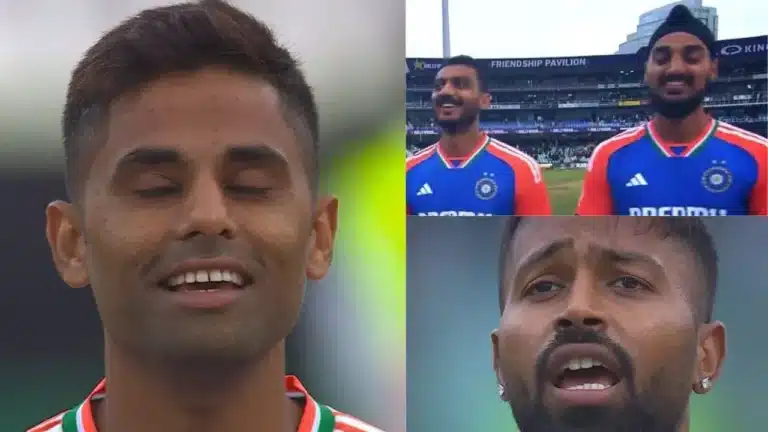 See: Disrespect to India when national anthem stops midway in Durban; Hardik Pandya, Axar Patel caught laughing