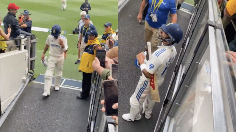 Angry Virat Kohli confronts Australian crowd for constant booing as he walks back through tunnel [WATCH]