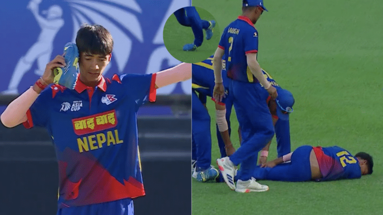 Instant Karma for Nepal cricketer in U19 Asia Cup