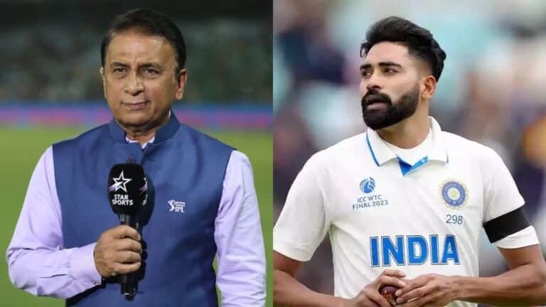 Sunil Gavaskar pressures Gautam Gambhir to take action against underperforming Mohammed Siraj