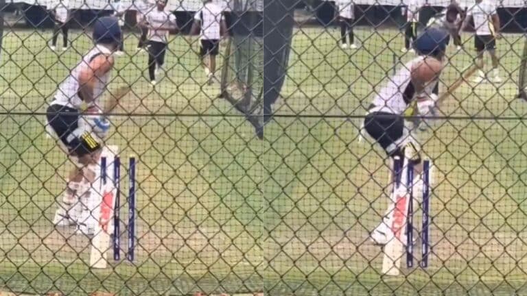 Watch: Virat Kohli and Jasprit Bumrah skip practice match against PM XI as they collide in the nets