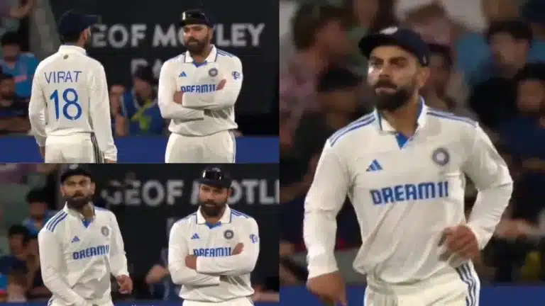 Watch: Virat Kohli replaces Rohit Sharma as captain midway through BGT 2024-25 Adelaide Test