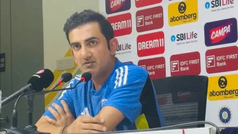 India head coach Gautam Gambhir