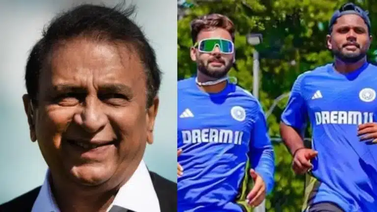 Sunil Gavaskar, Rishabh Pant and Sanju Samson