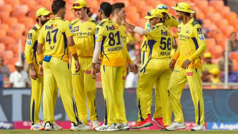 CSK PACER boasts batting skills with an undefeated stellar fifty in 2nd eng lions vs India a test CSK PACER boasts batting skills with an undefeated stellar fifty in 2nd eng lions vs India a test