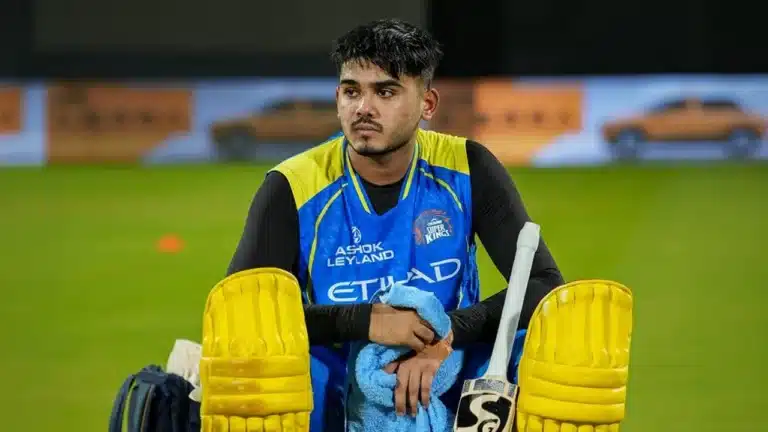 Ayush Mhatre Ruled Out of IPL 2026