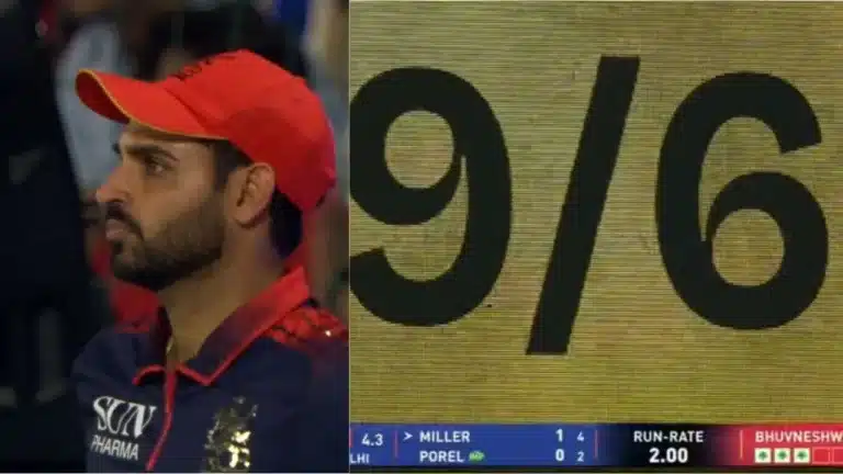 Delhi Capitals script junk record: 8/6 score and lowest powerplay score record vs RCB in IPL 2026